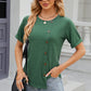 Round Neck Short Sleeve T-Shirt