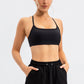 Crisscross Spaghetti Strap Active Cami