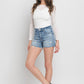 Vervet by Flying Monkey High Rise Denim Shorts