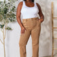 Risen Full Size High Waist Straight Jeans with Pockets