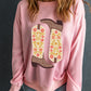 Boot Graphic Long Sleeve Sweatshirt