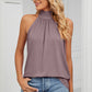 Tied Grecian Neck Tank