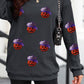 Sequin Pumpkin Long Sleeve Sweatshirt