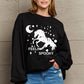 Simply Love Full Size Graphic Drop Shoulder Sweatshirt