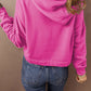 Drawstring Long Sleeve Hoodie