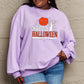 Simply Love Full Size HAPPY HALLOWEEN Graphic Sweatshirt