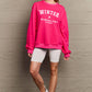 Simply Love Full Size WINTER WONDERLAND ALUMNI Graphic Long Sleeve Sweatshirt