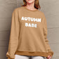 Simply Love Full Size AUTUMN BABE Graphic Sweatshirt