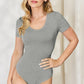 Basic Bae Bamboo Full Size Short Sleeve Bodysuit