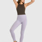 High Waist Ankle-Length Yoga Leggings