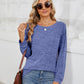 Round Neck Long Sleeve T-Shirt