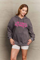 Simply Love Simply Love Full Size BE KIND TO YOURSELF Graphic Hoodie Dark Gray