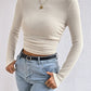 Honey Round Neck Long Sleeve T-Shirt