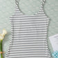 Striped Scoop Neck Cami