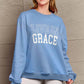 Simply Love Full Size LIVE IN GRACE Graphic Sweatshirt