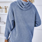 Drawstring Long Sleeve Hooded Sweater