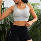 Slim Fit High Waistband Active Shorts