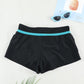 Full Size Drawstring Swim Shorts