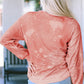 Tie-Dye Round Neck Dropped Shoulder Sweatshirt