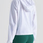 Half-Zip Hooded Sports Top