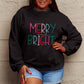 Simply Love Full Size MERRY AND BRIGHT Graphic Sweatshirt