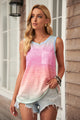Gradient Pocket Tank Multicolor