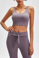 Scoop Back Sports Bra Lavender