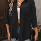 Mandy Button Up Collared Neck Long Sleeve Shirt