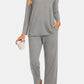 Long Sleeve Top and Pants Lounge Set