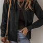 Button Up Long Sleeve Denim Jacket