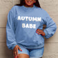 Simply Love Full Size AUTUMN BABE Graphic Sweatshirt