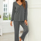 Long Sleeve Top and Pants Lounge Set