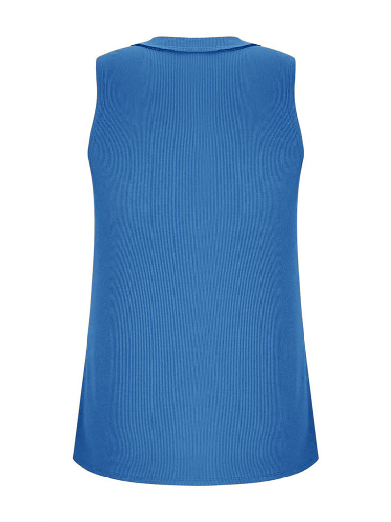 V-Neck Wide Strap Tank