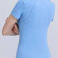 Round Neck Short Sleeve Active Top