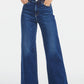 BAYEAS Full Size High Waist Cat's Whisker Wide Leg Jeans