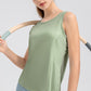 Wide Strap Round Neck Active Tank