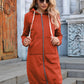 Ivy Lane Zip-Up Longline Hoodie with Pockets