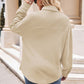 Mandy Collared Neck Dropped Shoulder Shirt