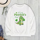 IT'S ST. PATRICK'S DAY Graphic Round Neck Sweatshirt