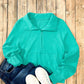 Half Zip Long Sleeve Sweatshirt