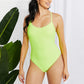 Marina West Swim High Tide One-Piece in Lemon-Lime