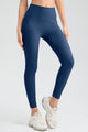 High Waist Skinny Active Pants Dark Blue