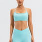 Crisscross Spaghetti Strap Active Cami