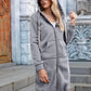 Ivy Lane Zip-Up Longline Hoodie with Pockets