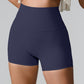 High Waist Active Shorts