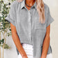 Button Up Short Sleeve Shirt