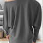 Ivy Lane Boat Neck Long Sleeve Sweatshirt