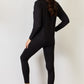 JULIA Round Neck Long Sleeve T-Shirt and Leggings Set