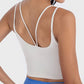 Double Strap Ribbed Sports Cami