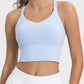 Crisscross Round Neck Active Tank